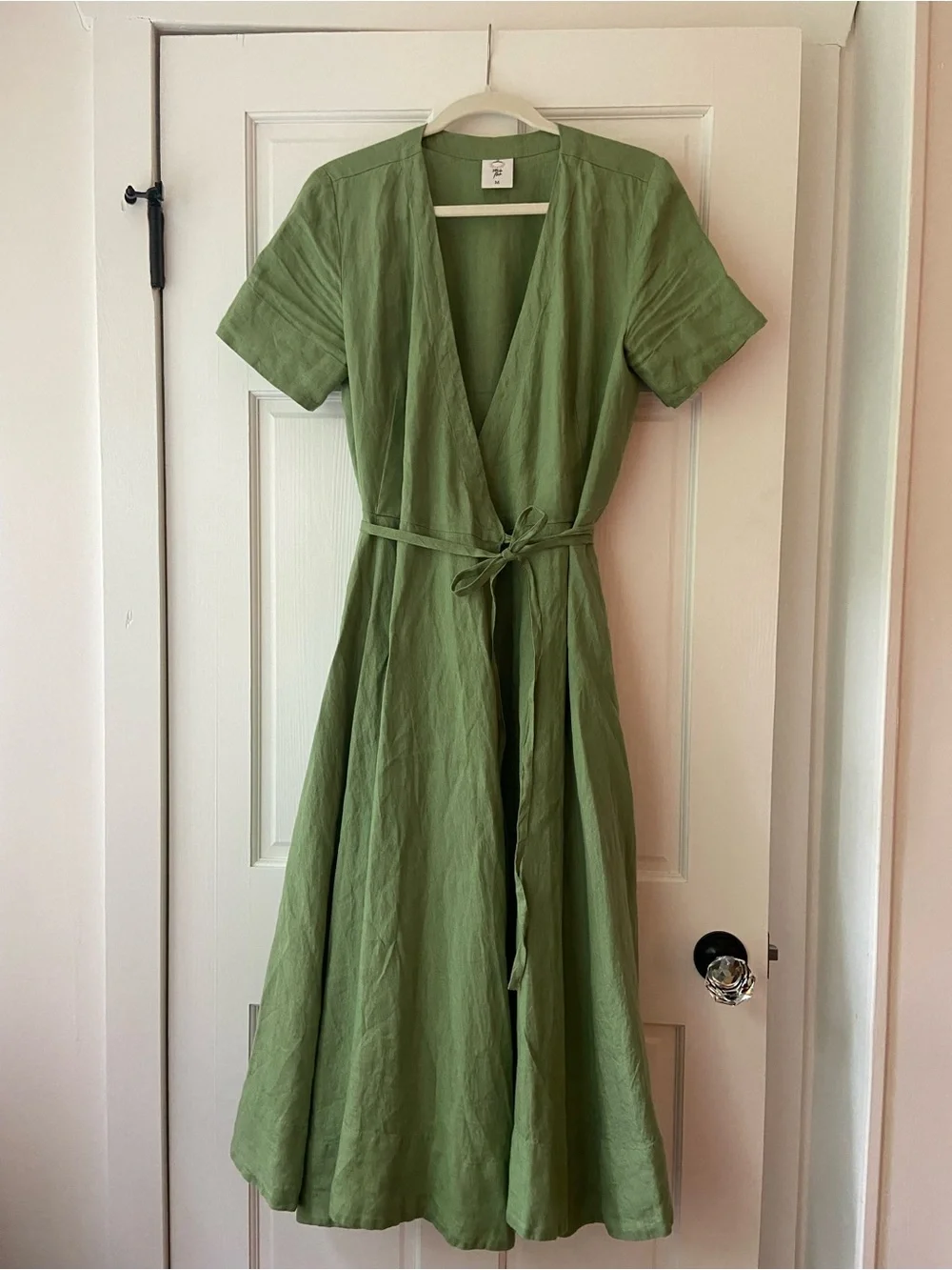 Son de Flor Matcha Wrap Dress - Picture 1 of 8